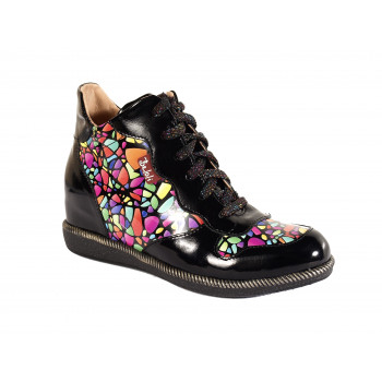 Черевики дитячі для дівчаток 222-61черн. BELALI-BELOLI фото - Mercury-shoes