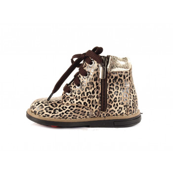 Ботинки детские для девочек 2112-260316леопард PALARIS фото - Mercury-shoes