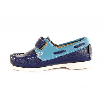Мокасины детские для мальчиков 020-3синий EVIE shoes фото - Mercury-shoes