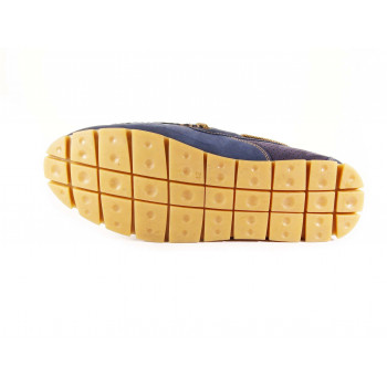 Мокасини чоловічі LB16600синий LUCIANO BELLINI фото - Mercury-shoes