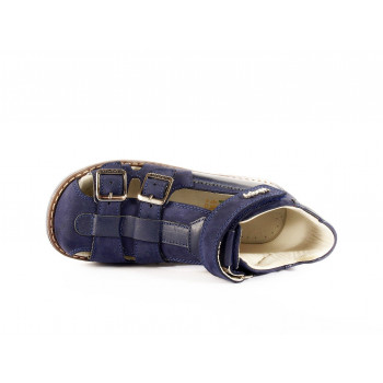 Босоніжки підліткові для хлопчиків AW14579-604FTсиний WOOPY ORTHOPEDIC фото - Mercury-shoes