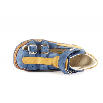 Босоножки детские мальчиков W579-634PTгол. WOOPY ORTHOPEDIC фото - Mercury-shoes