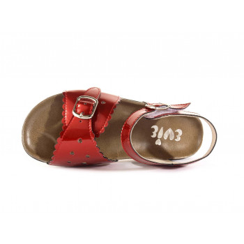 Босоножки детские для девочек 288-52красный EVIE shoes фото - Mercury-shoes