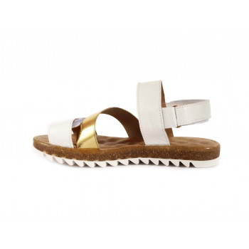 Босоножки подростковые для девочек 371-156бел/зол BELALI-BELOLI фото - Mercury-shoes