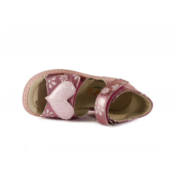 Босоніжки дитячі для дівчаток W2188роз WOOPY ORTHOPEDIC фото - Mercury-shoes