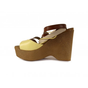 Босоніжки жіночі 4055-1желт VITTORIO POLLI фото - Mercury-shoes