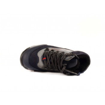 Ботинки подростковые для мальчиков 070-1К синий EVIE shoes фото - Mercury-shoes