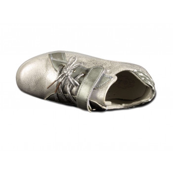 Кеды подростковые для девочек 5518-1588серебро LAPSI фото - Mercury-shoes