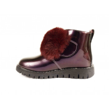 Ботинки детские для девочек 5518-1659бордо LAPSI фото - Mercury-shoes