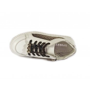 Кеды подростковые для девочек 61824 KROKKY фото - Mercury-shoes