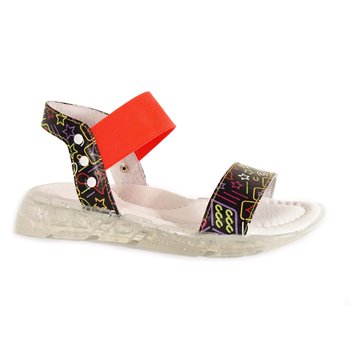 Босоніжки підліткові для дівчаток 07915-564 HAPPY FAMILY фото - Mercury-shoes