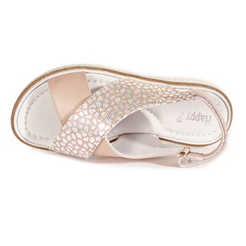 Босоножки подростковые для девочек 07916-804-495 HAPPY FAMILY фото - Mercury-shoes