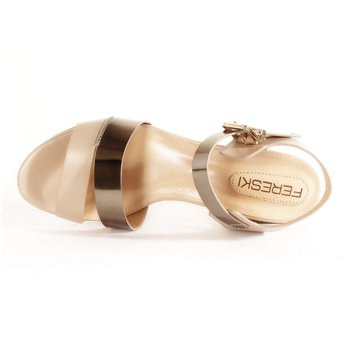 Босоніжки жіночі 1003-509 BEG C37L FERESKI фото - Mercury-shoes