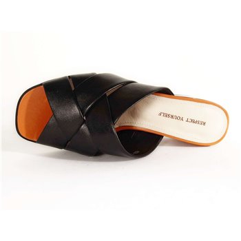 Шльопанці мюлі жіночі VS56-138607 RESPECT фото - Mercury-shoes