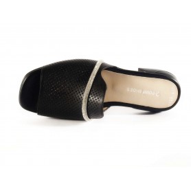 Шлепанцы женские PM0053-2342 POMP SHOES фото - Mercury-shoes