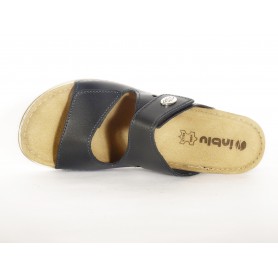 Шльопанці жіночі  NV006CH-004 INBLU фото - Mercury-shoes