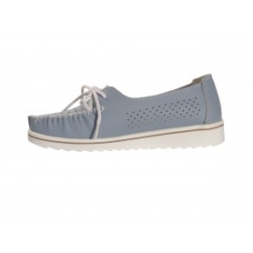 Мокасины женские P392-053 WOLLEN фото - Mercury-shoes