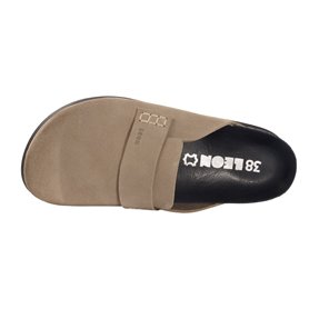 Шльопанці клоги жіночі 6001-0 LEON фото - Mercury-shoes