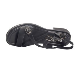 Женские сандалии JH001-06-01SP WOLLEN фото - Mercury-shoes