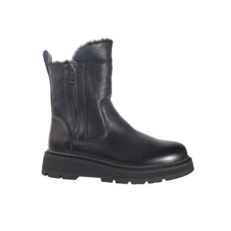 Ботинки женские DH097-03KM-BL WOLLEN фото - Mercury-shoes