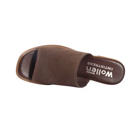 Шлепанцы мюли женские ED092-021 WOLLEN фото - Mercury-shoes