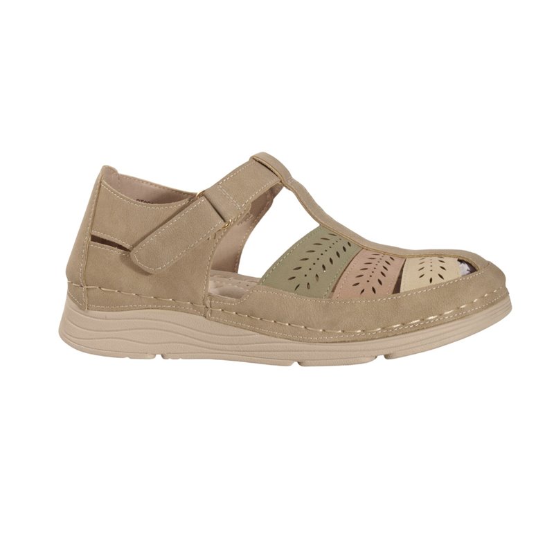 Босоніжки жіночі RT021-011 WOLLEN фото - Mercury-shoes