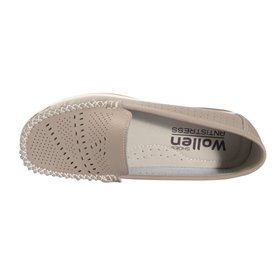 Мокасины женские P191-173 WOLLEN фото - Mercury-shoes