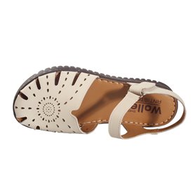 Сандалі жіночі RN295-010 WOLLEN фото - Mercury-shoes