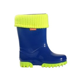 Чоботи гумові дитячі TWISTER FLUO 0035a DEMAR фото - Mercury-shoes
