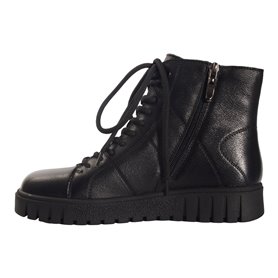 Ботинки женские DH165-01KB-BL WOLLEN фото - Mercury-shoes